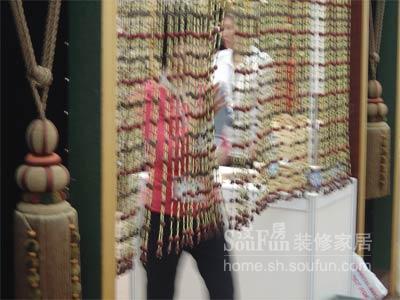 家紡展看窗簾：一簾幽夢