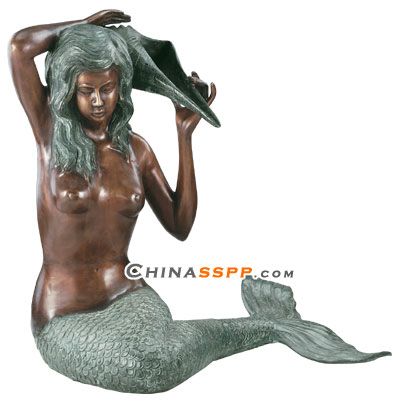 歐式風(fēng)尚美人魚家居雕刻裝飾（二）