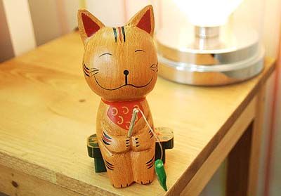 可愛(ài)彩繪貓貓擺件打造可愛(ài)家