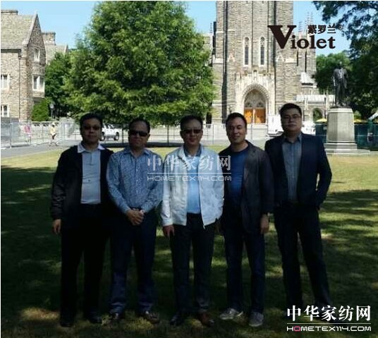 楊兆華攜紫羅蘭董事長(zhǎng)陳永兵考察美國市場(chǎng)