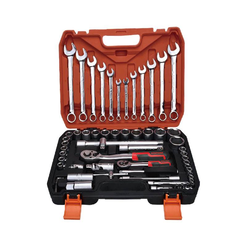 60PCS.1/4”&1/2”Dr.Socket Wrench Set, ITEM NO.:TKC43-60