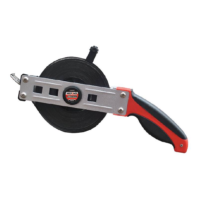 雙色包膠鋁合金手提鋼卷尺