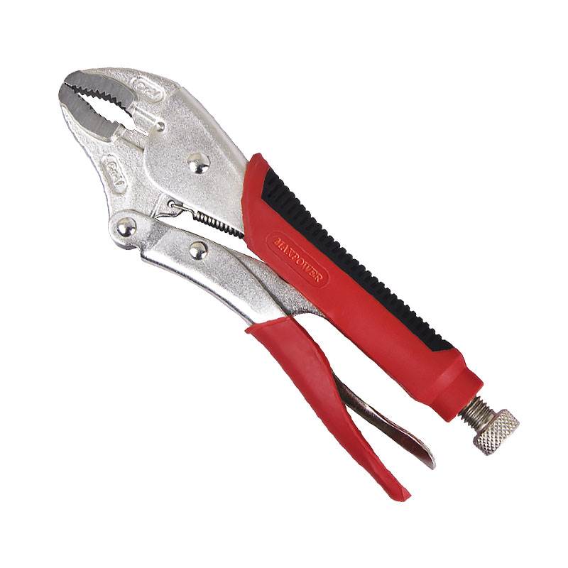 工業(yè)級圓口帶刃塑柄大力鉗