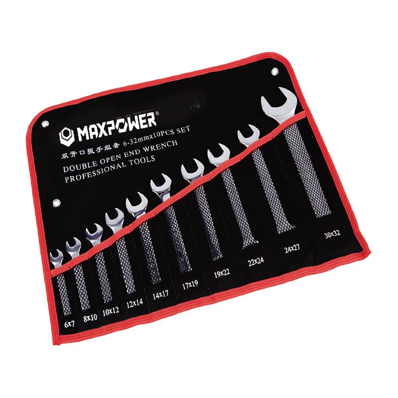 專業(yè)級(jí)加長(zhǎng)雙開(kāi)口呆扳手8、10件套